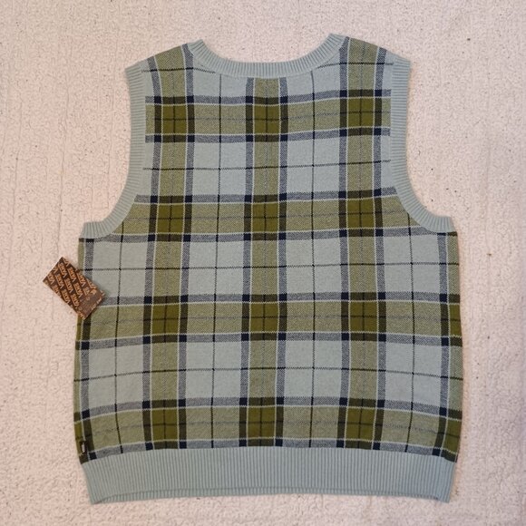 Vans Men's Large Almondwood/Gray Mist Sweater Vest VN000HDVM81 - Picture 3 of 10